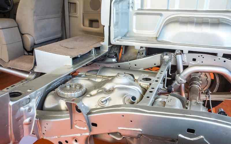 Caravan Chassis Rust Repair